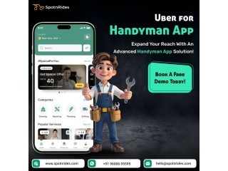 Advanced Handyman App Solution with Quick Booking & Live Service Updates