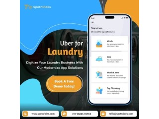 Launch a Scalable Laundry App Clone Using SpotnRides