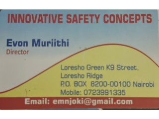 INNOVATIVE SAFETY CONCEPTS - Kenya