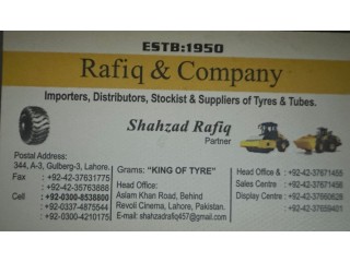 Rafiq&Company - all kind Tyres and Tubes